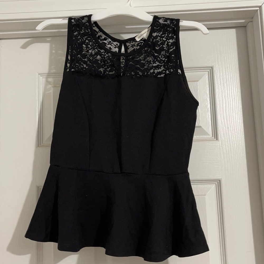 Peplum top